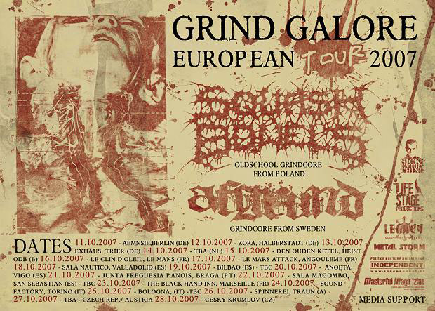 GRIND GALORE EURO TOUR 2007 - SQUASH BOWELS - AFGRUND