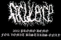 FECULENCE - "FOR VOMIT BASTARDS ONLY PROMO 2002