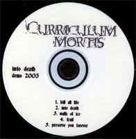 CURRICULUM MORTIS - "IN THE DEATH", DEMO 2003