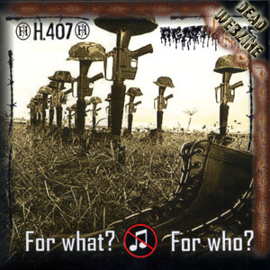 H.407/AGATHOCLES "FOR WHAT? FOR WHO?" SPLIT CD (APATHIC RECORDS)