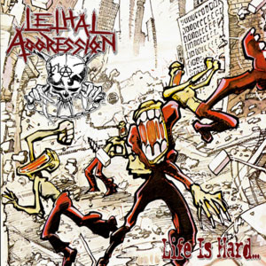 LETHAL AGGRESSION CD COVER